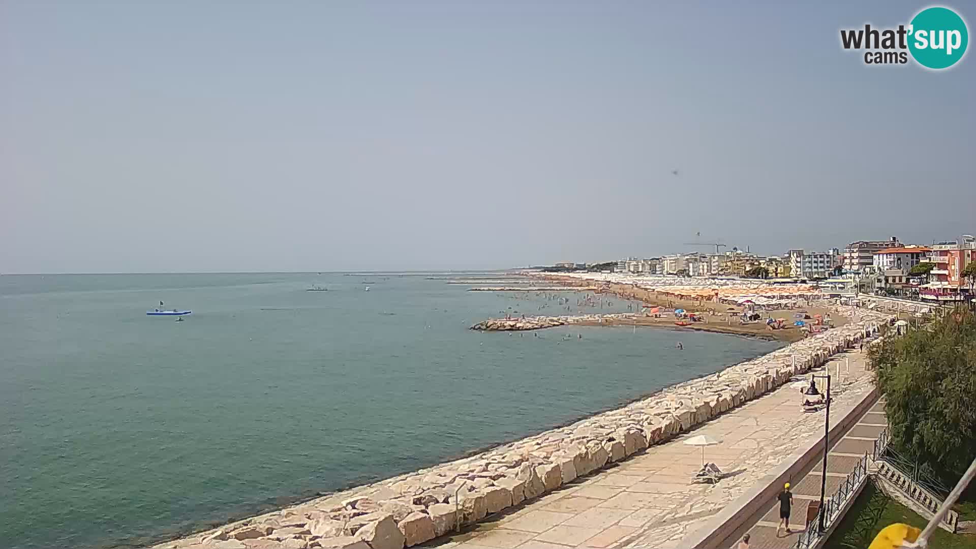 Webcam Caorle Ponente – View from Marinai di Caorle
