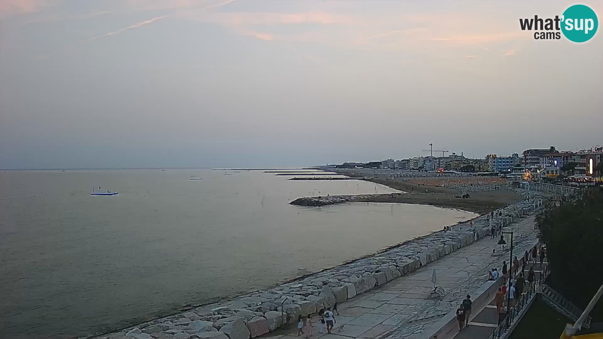 Webcam Caorle Ponente – Vista desde Marinai di Caorle