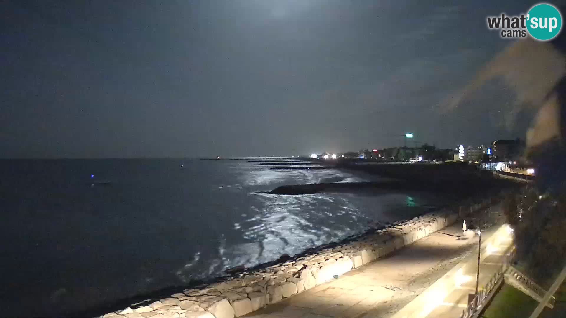 Webcam Caorle Ponente – View from Marinai di Caorle