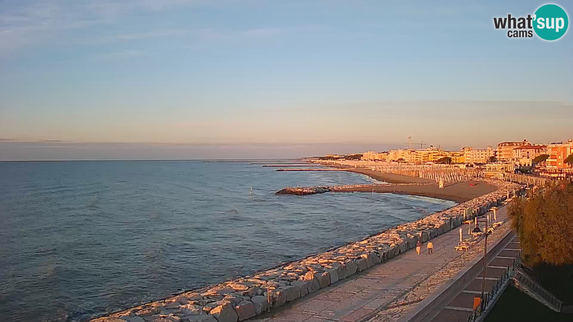 Webcam Caorle Ponente – panorama dall’ASS. Marinai di Caorle