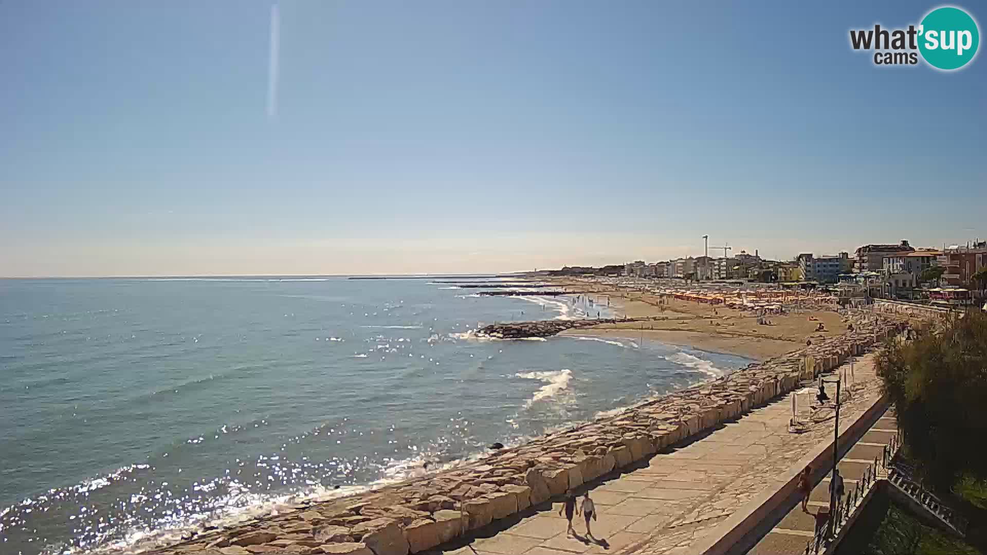 Webcam Caorle Ponente – panorama dall’ASS. Marinai di Caorle