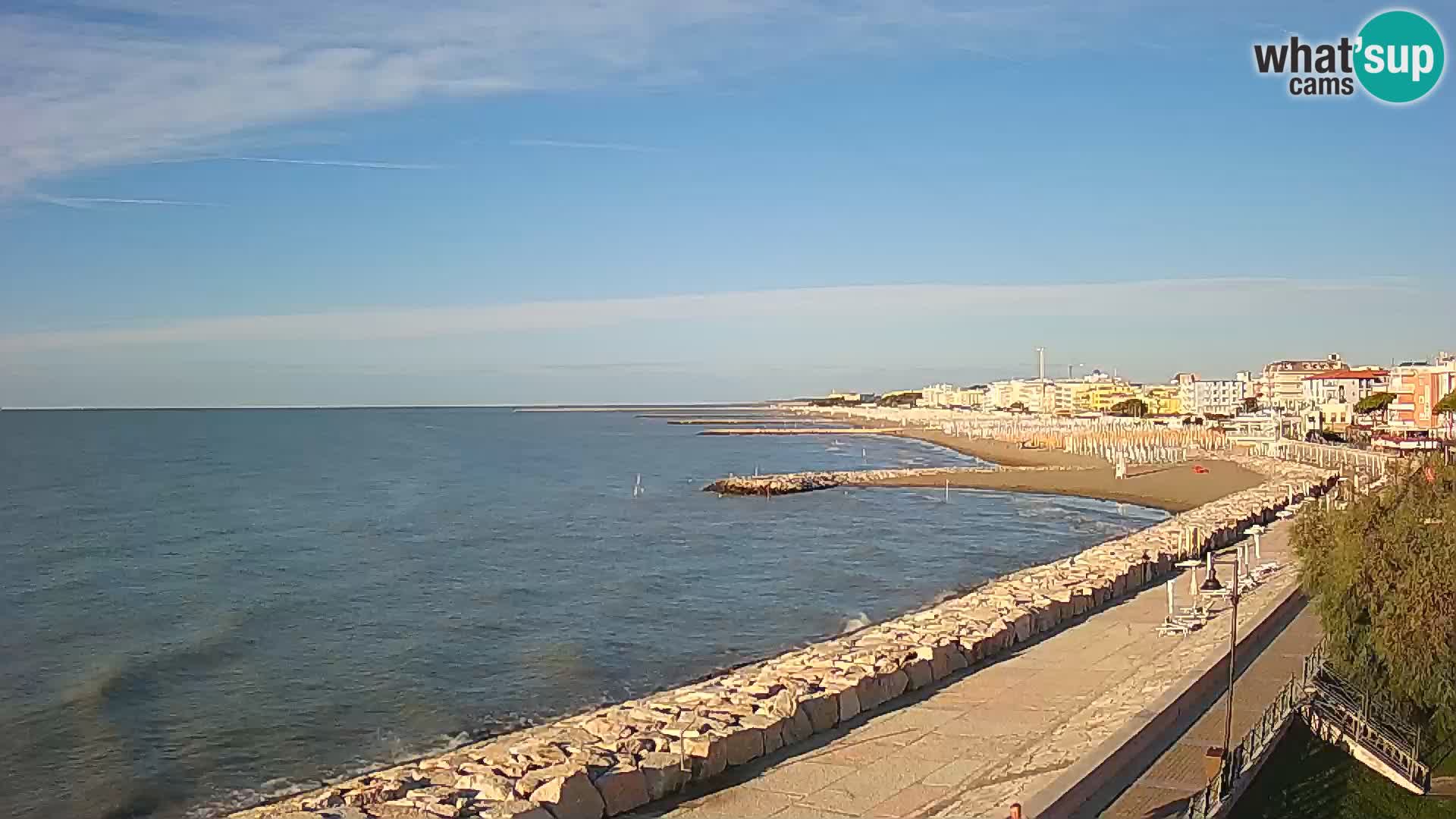 Kamera Caorle Ponente – Pogled iz “Marinai di Caorle”