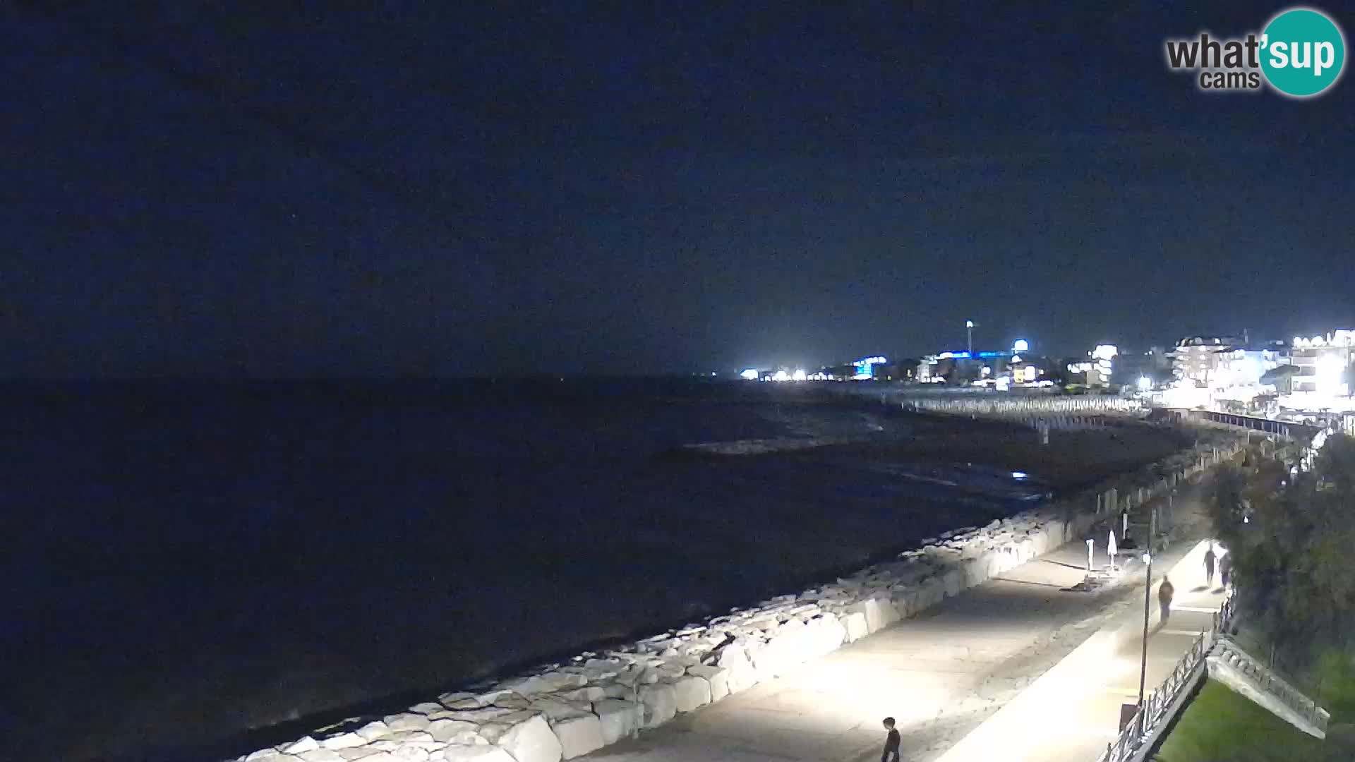 Webcam Caorle Ponente – Vue depuis les Marinai di Caorle