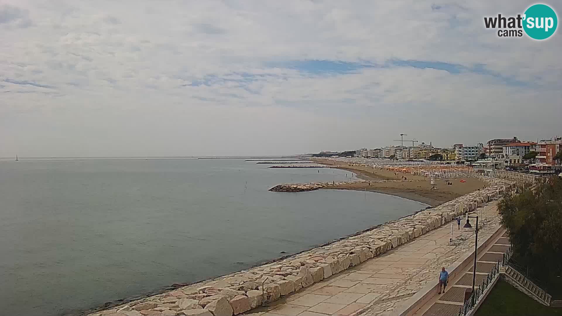 Webcam Caorle Ponente – View from Marinai di Caorle