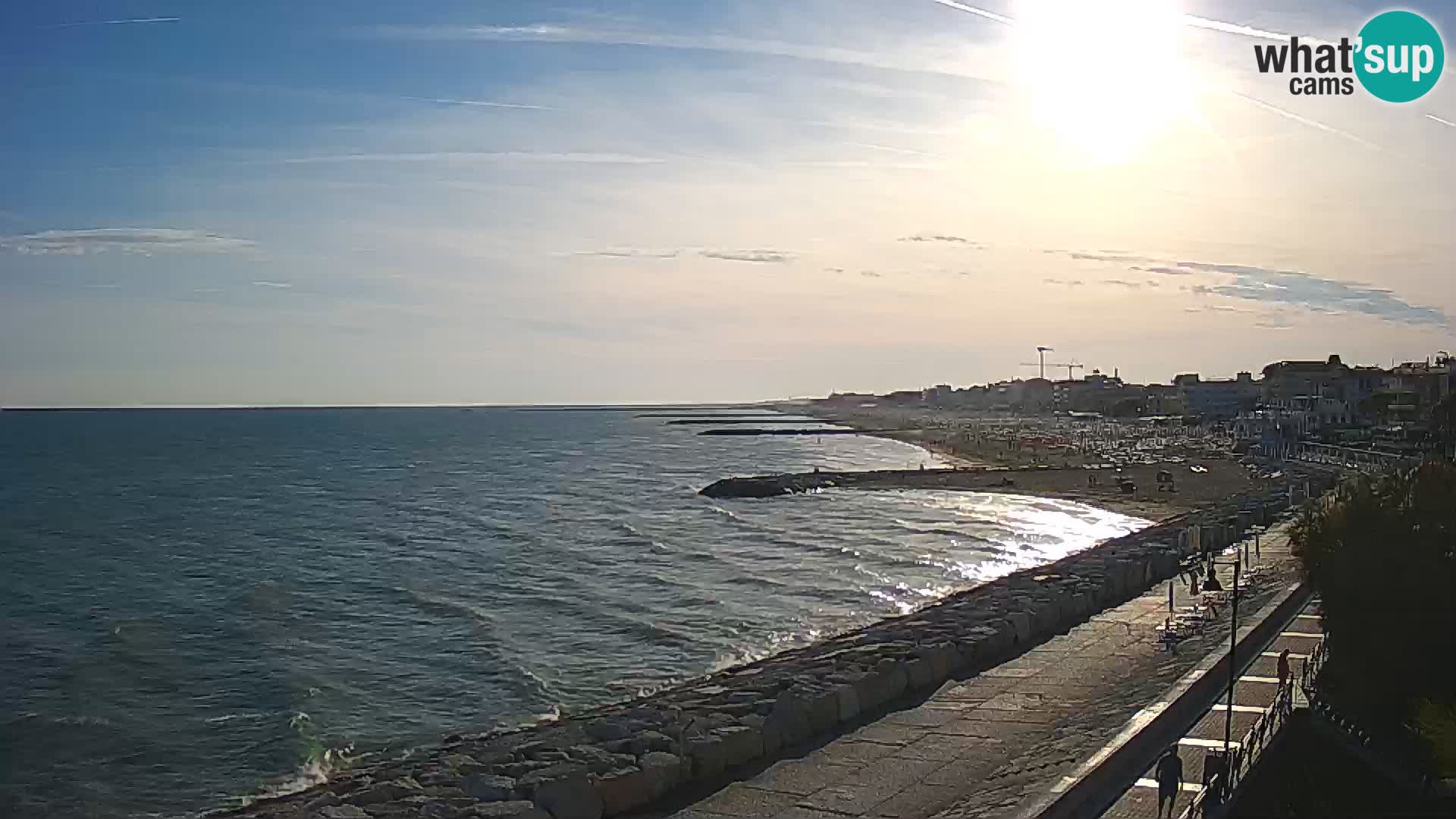 Webcam Caorle Ponente – Vista desde Marinai di Caorle