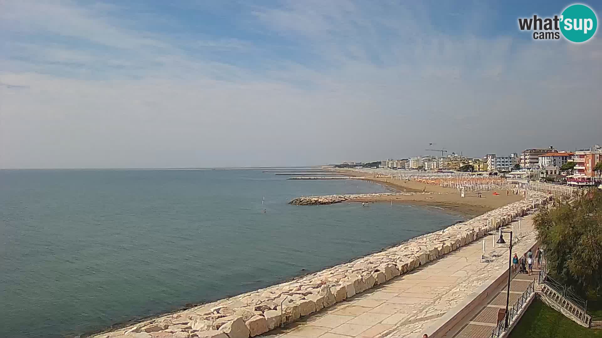 Webcam Caorle Ponente – View from Marinai di Caorle