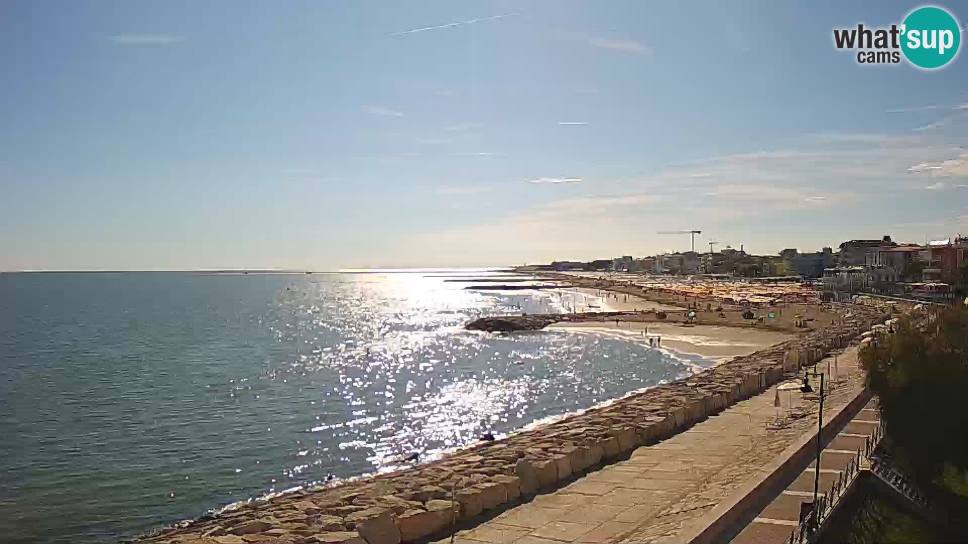 Webcam Caorle Ponente – panorama dall’ASS. Marinai di Caorle