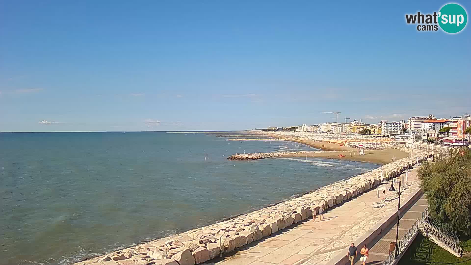 Webcam Caorle Ponente – View from Marinai di Caorle