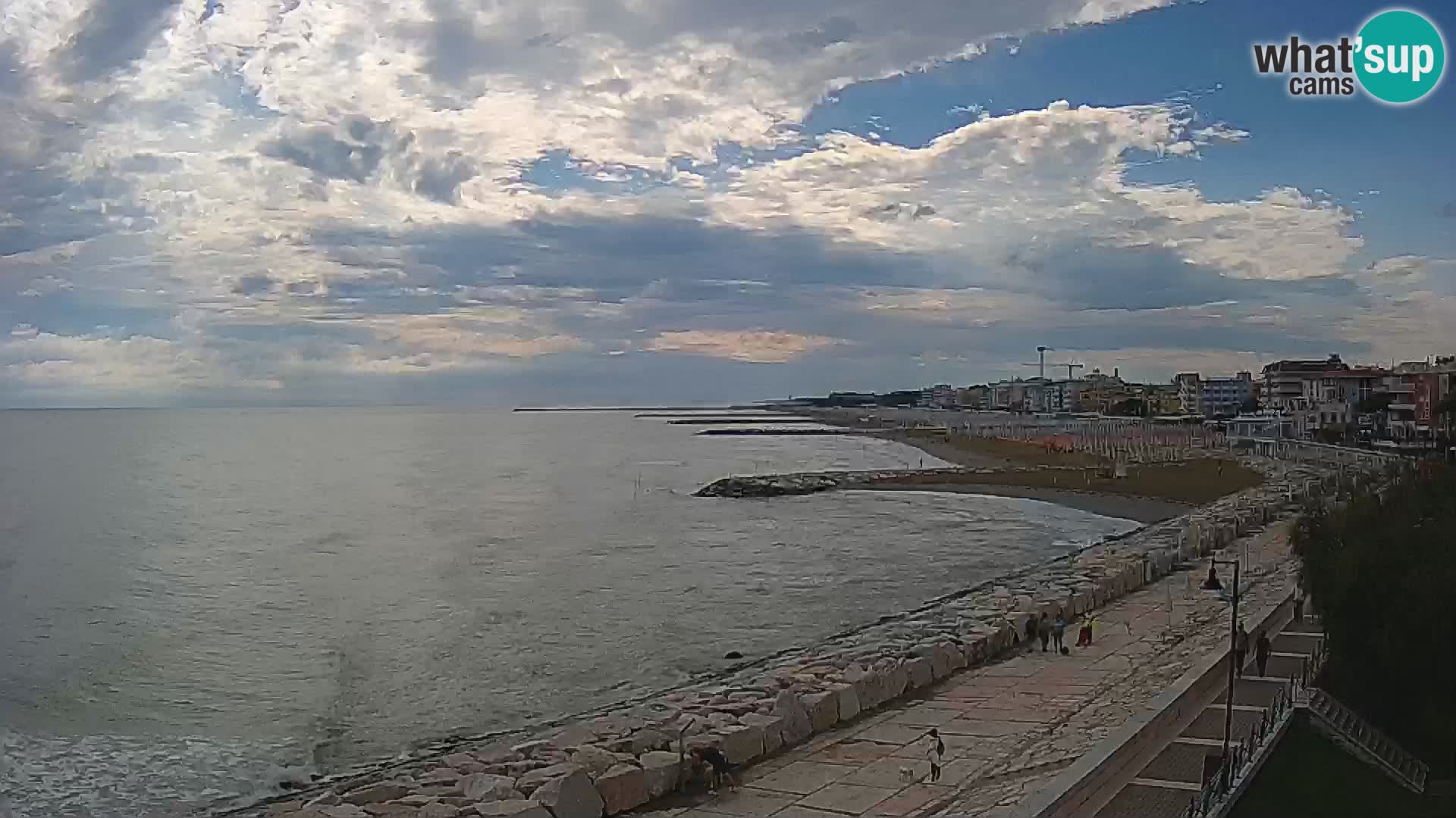 Webcam Caorle Ponente – View from Marinai di Caorle