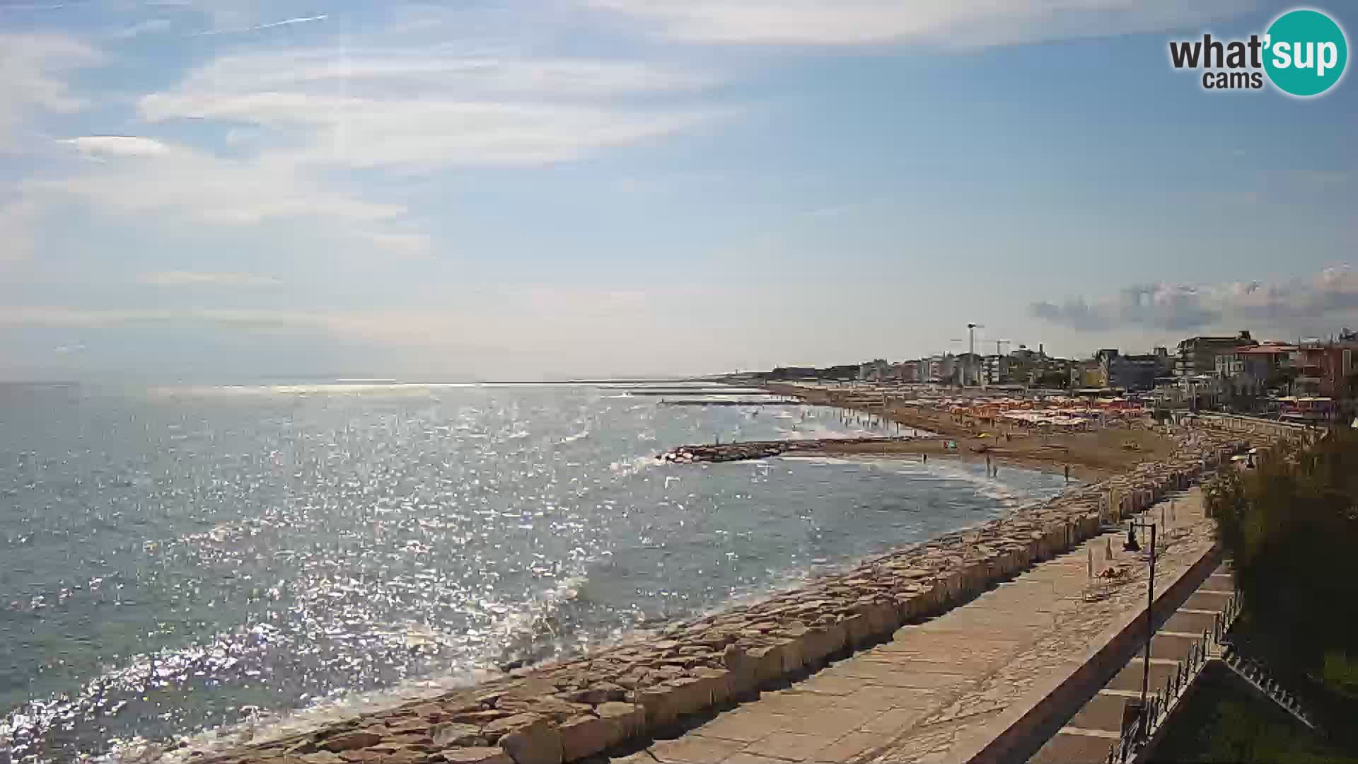 Webcam Caorle Ponente – View from Marinai di Caorle