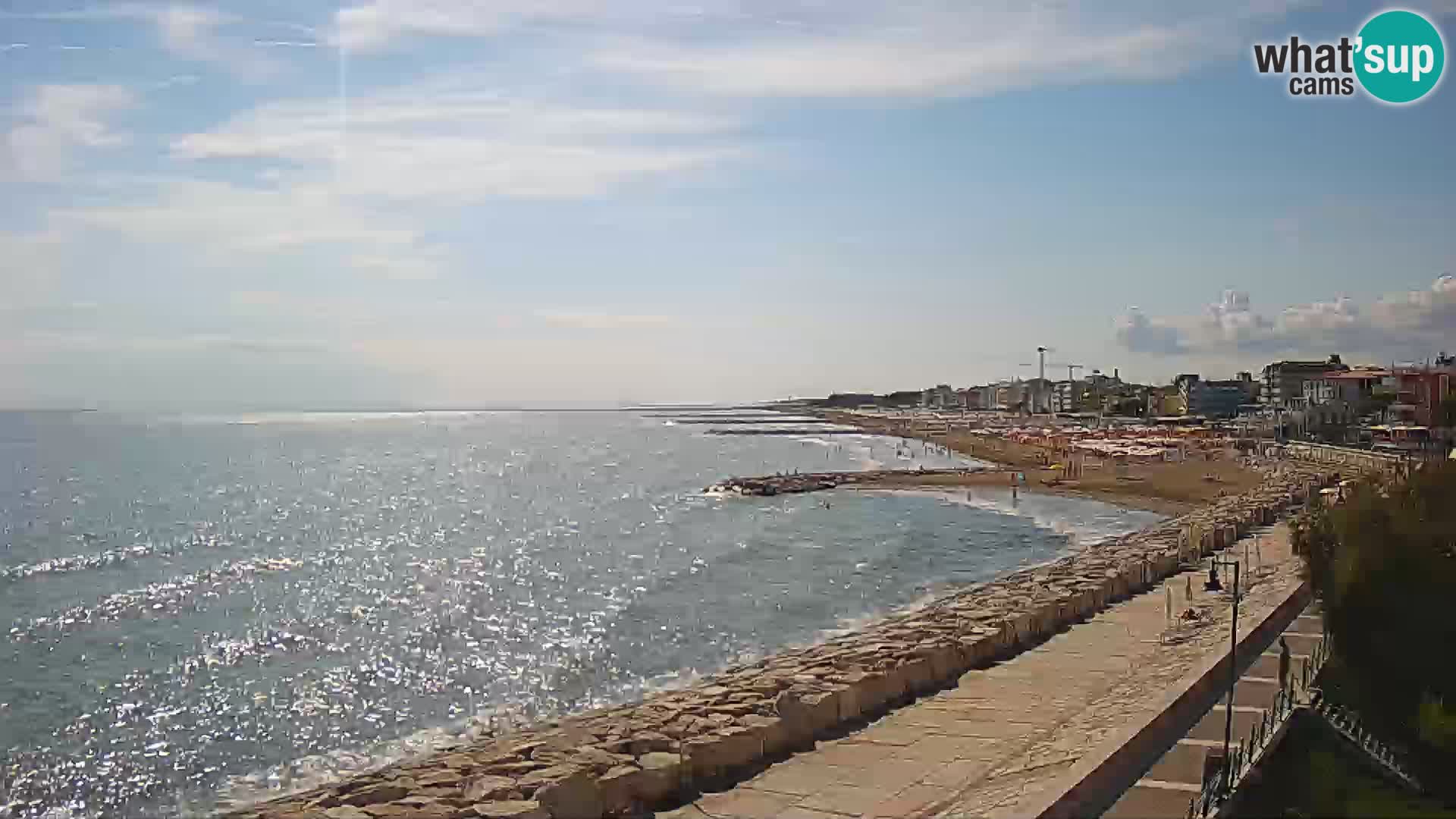 Webcam Caorle Ponente – View from Marinai di Caorle