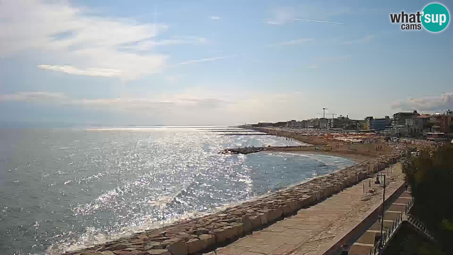 Kamera Caorle Ponente – Pogled iz “Marinai di Caorle”