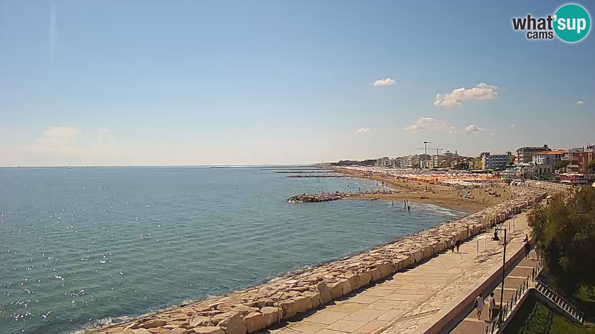 Kamera Caorle Ponente – Pogled iz “Marinai di Caorle”
