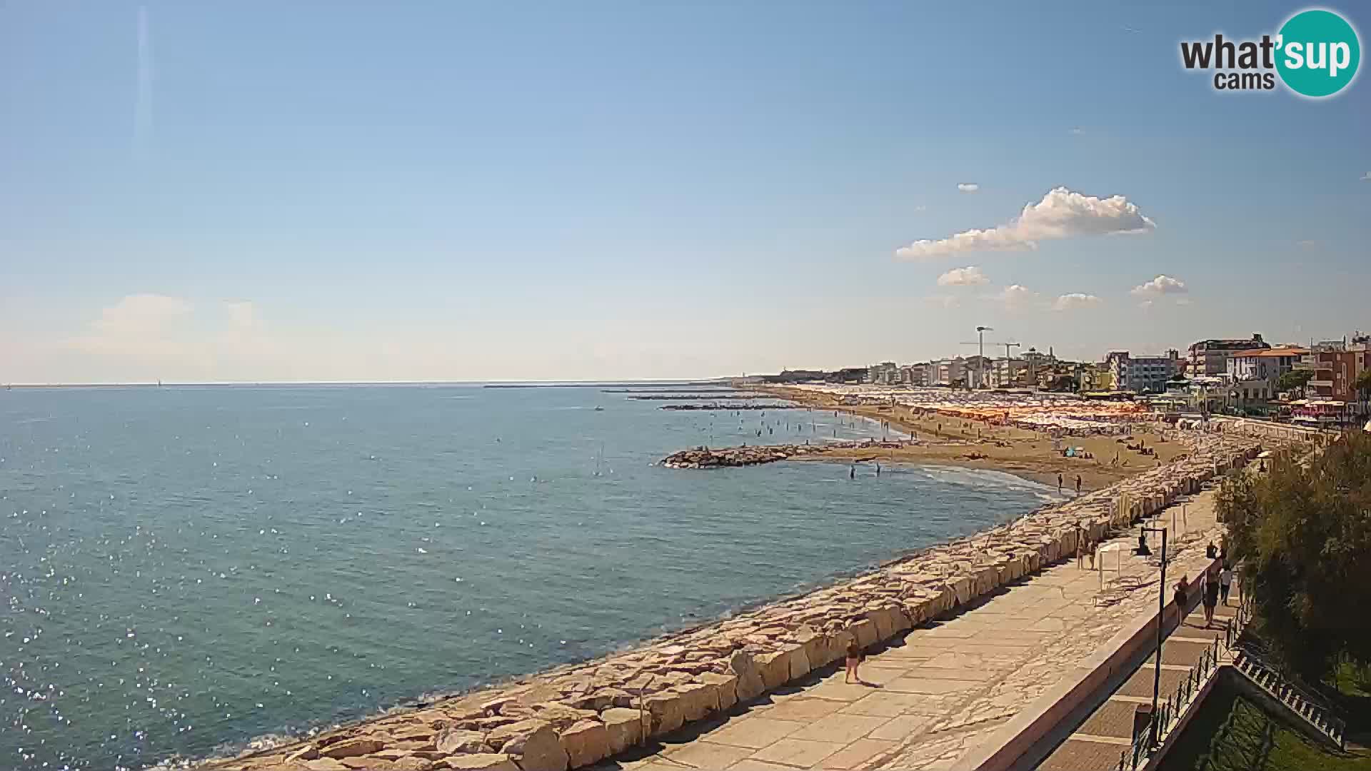 Webcam Caorle Ponente – View from Marinai di Caorle