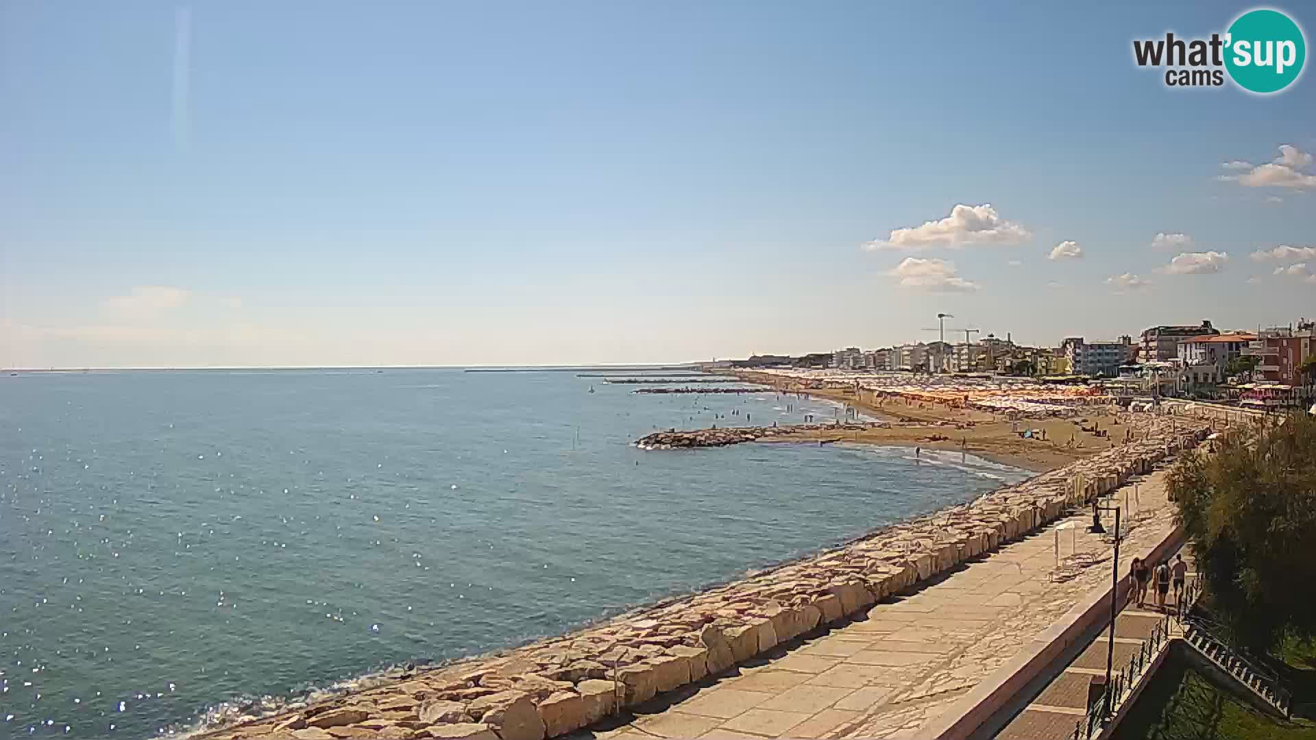 Webcam Caorle Ponente – View from Marinai di Caorle
