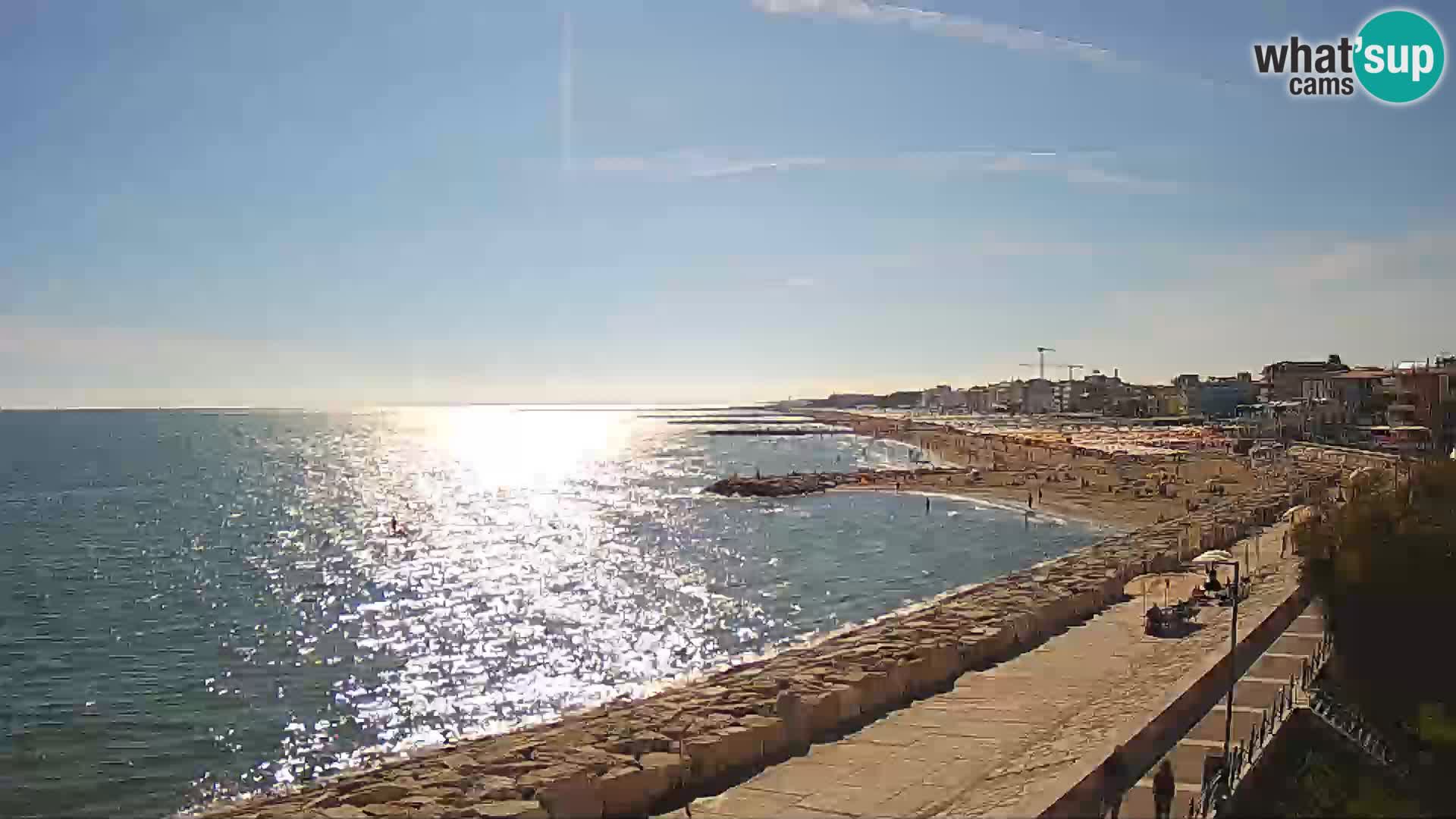 Webcam Caorle Ponente – View from Marinai di Caorle