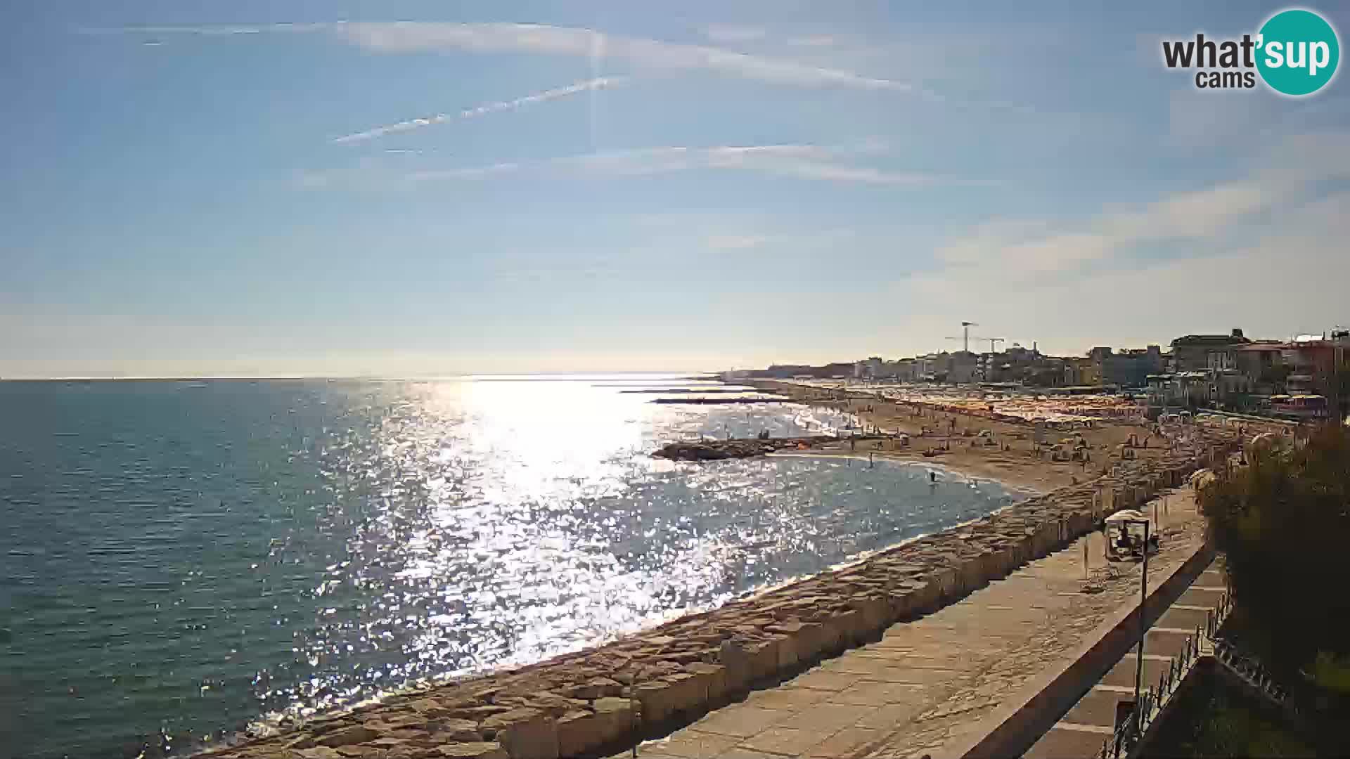 Webcam Caorle Ponente – View from Marinai di Caorle