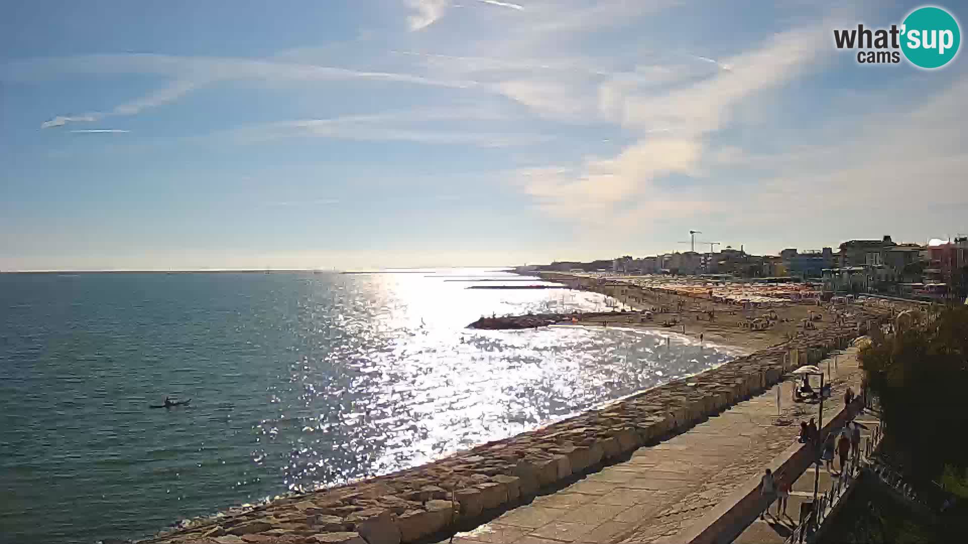 Webcam Caorle Ponente – View from Marinai di Caorle