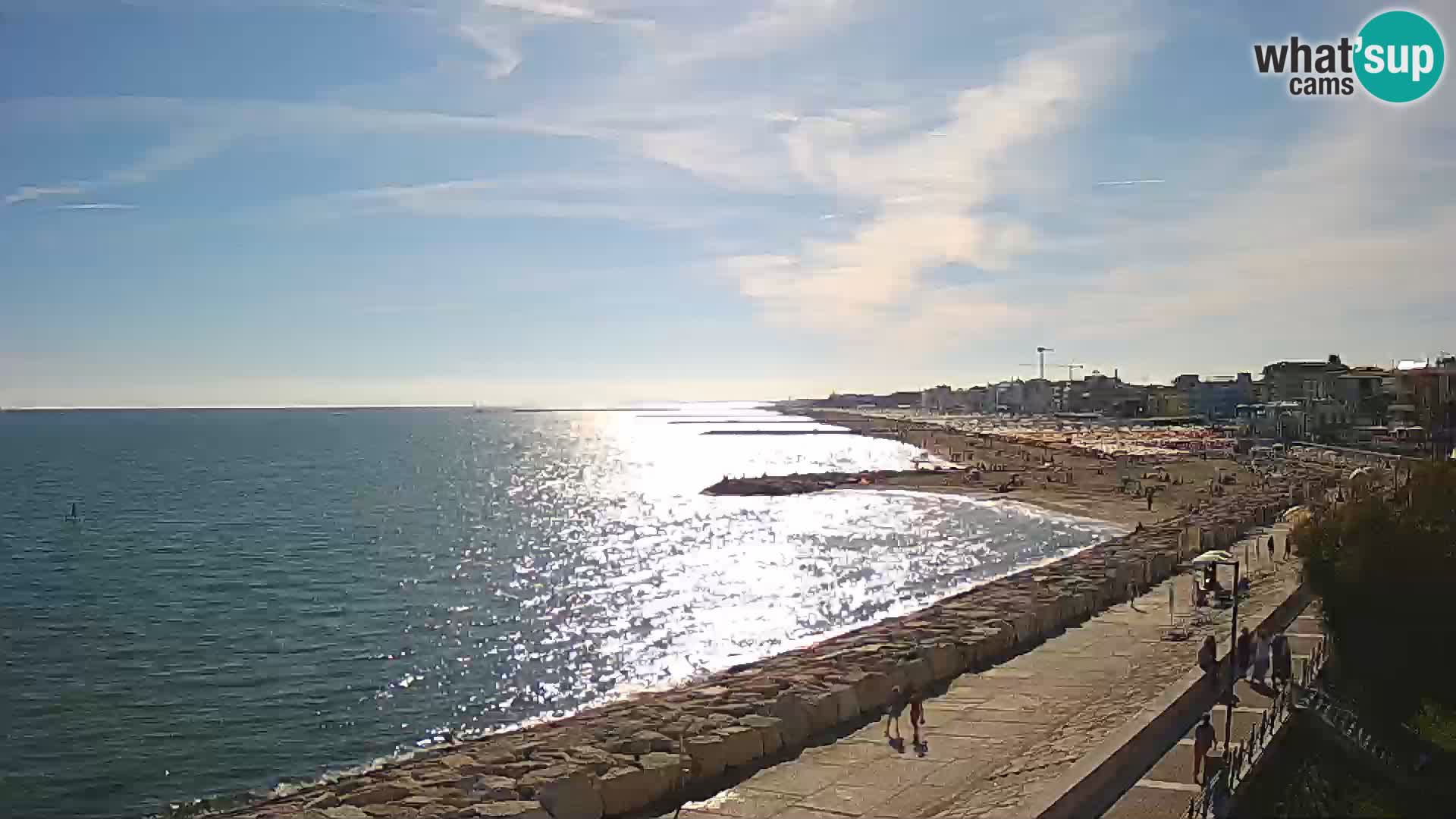 Webcam Caorle Ponente – panorama dall’ASS. Marinai di Caorle