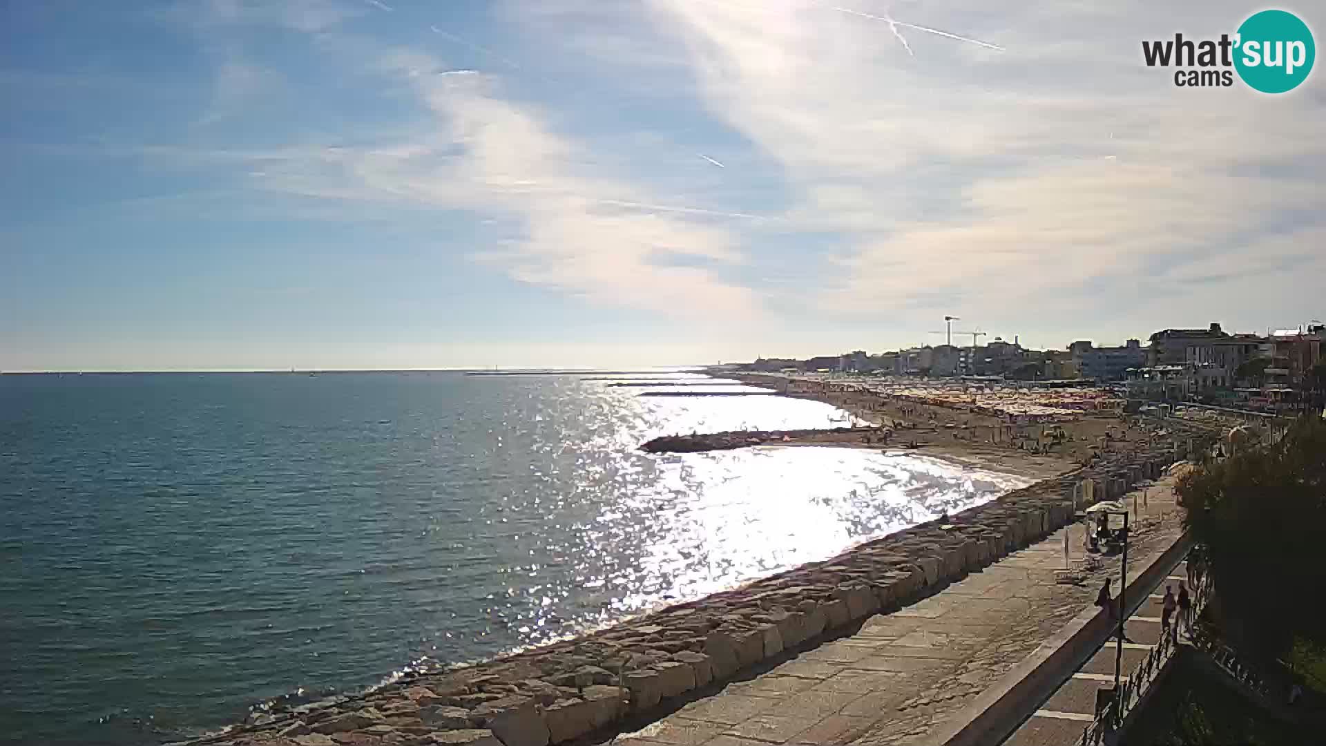 Webcam Caorle Ponente – View from Marinai di Caorle