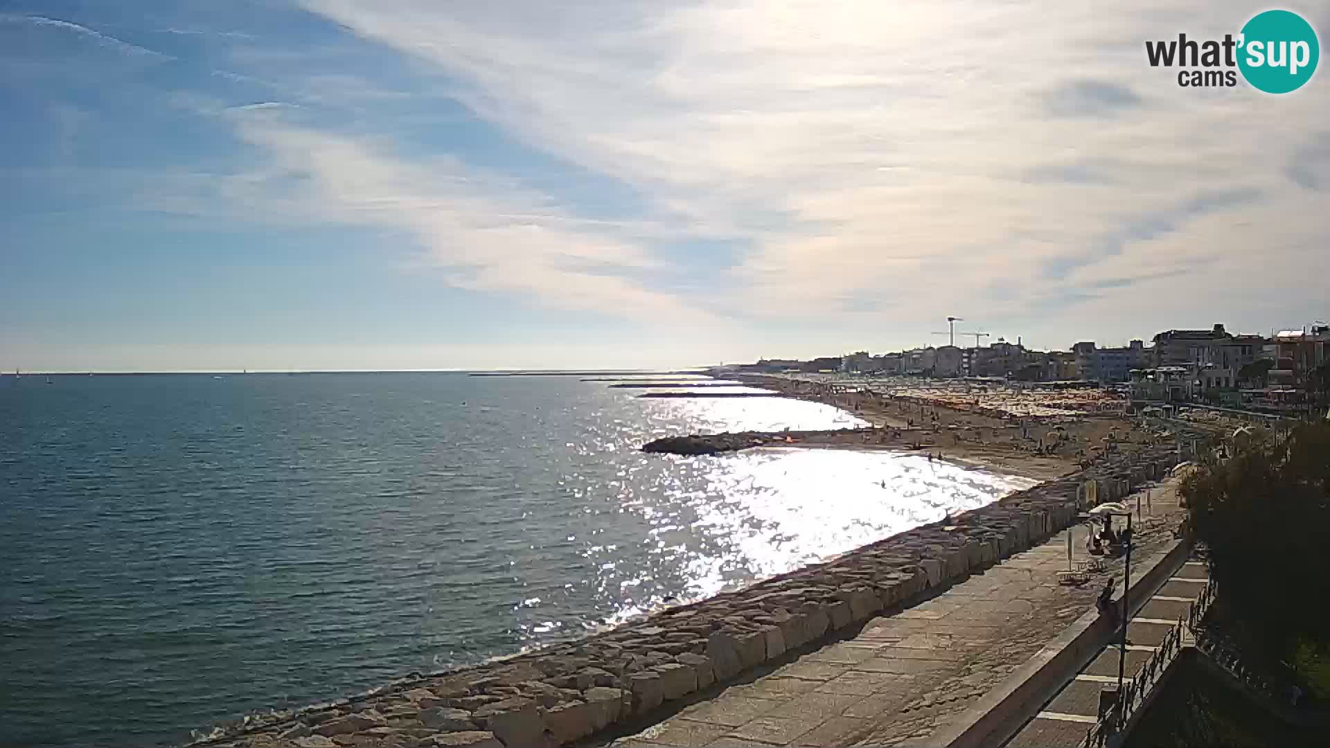 Webcam Caorle Ponente – View from Marinai di Caorle