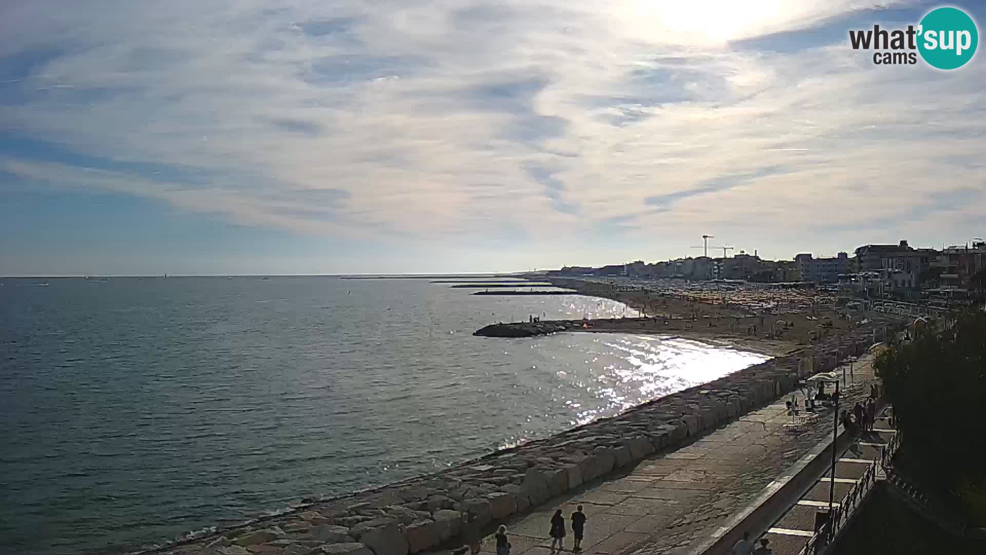 Webcam Caorle Ponente – View from Marinai di Caorle