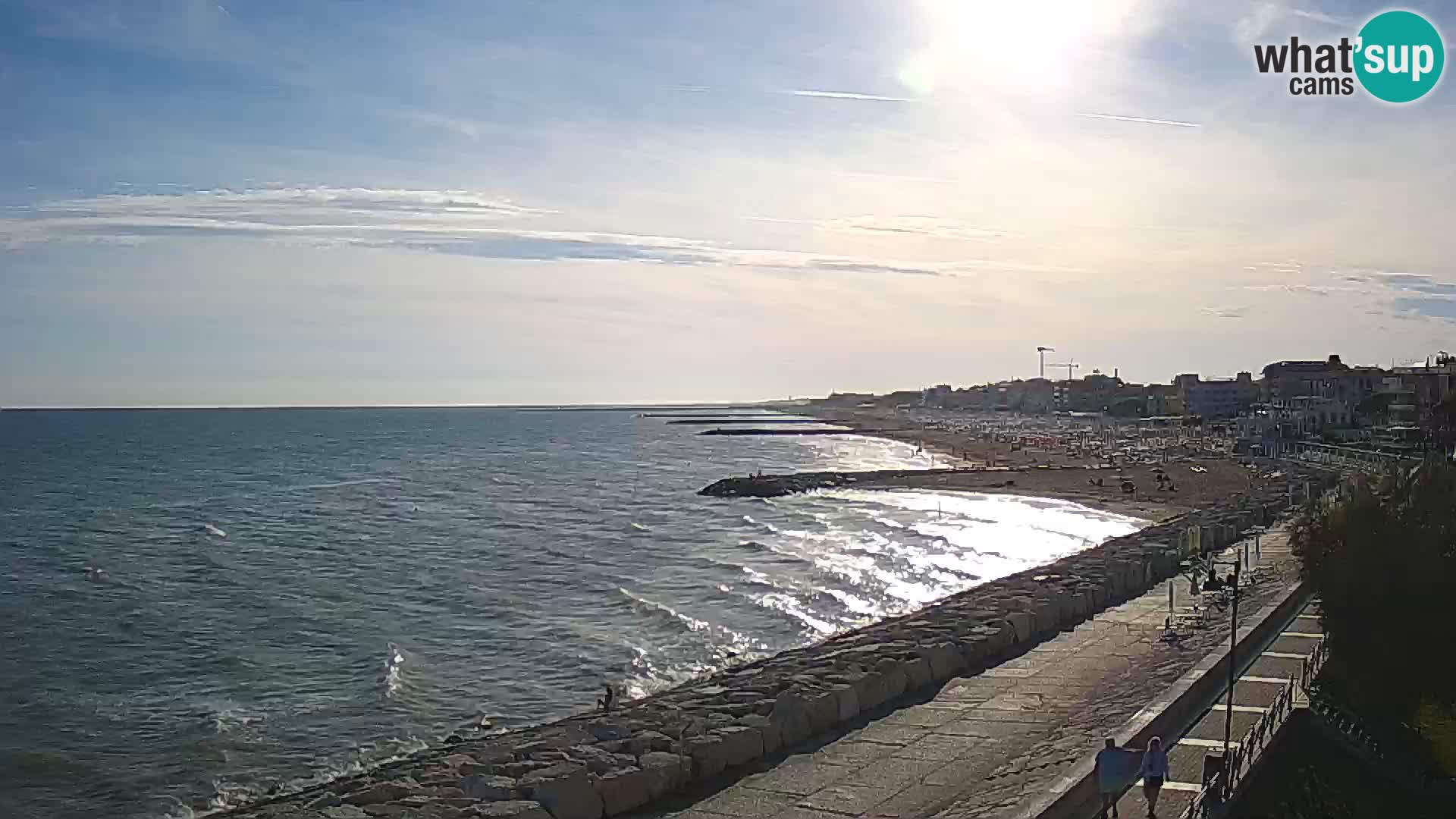 Webcam Caorle Ponente – View from Marinai di Caorle
