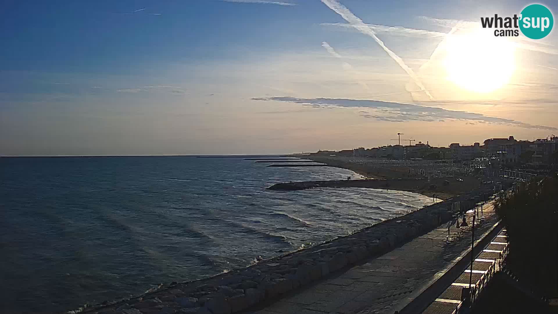 Webcam Caorle Ponente – panorama dall’ASS. Marinai di Caorle