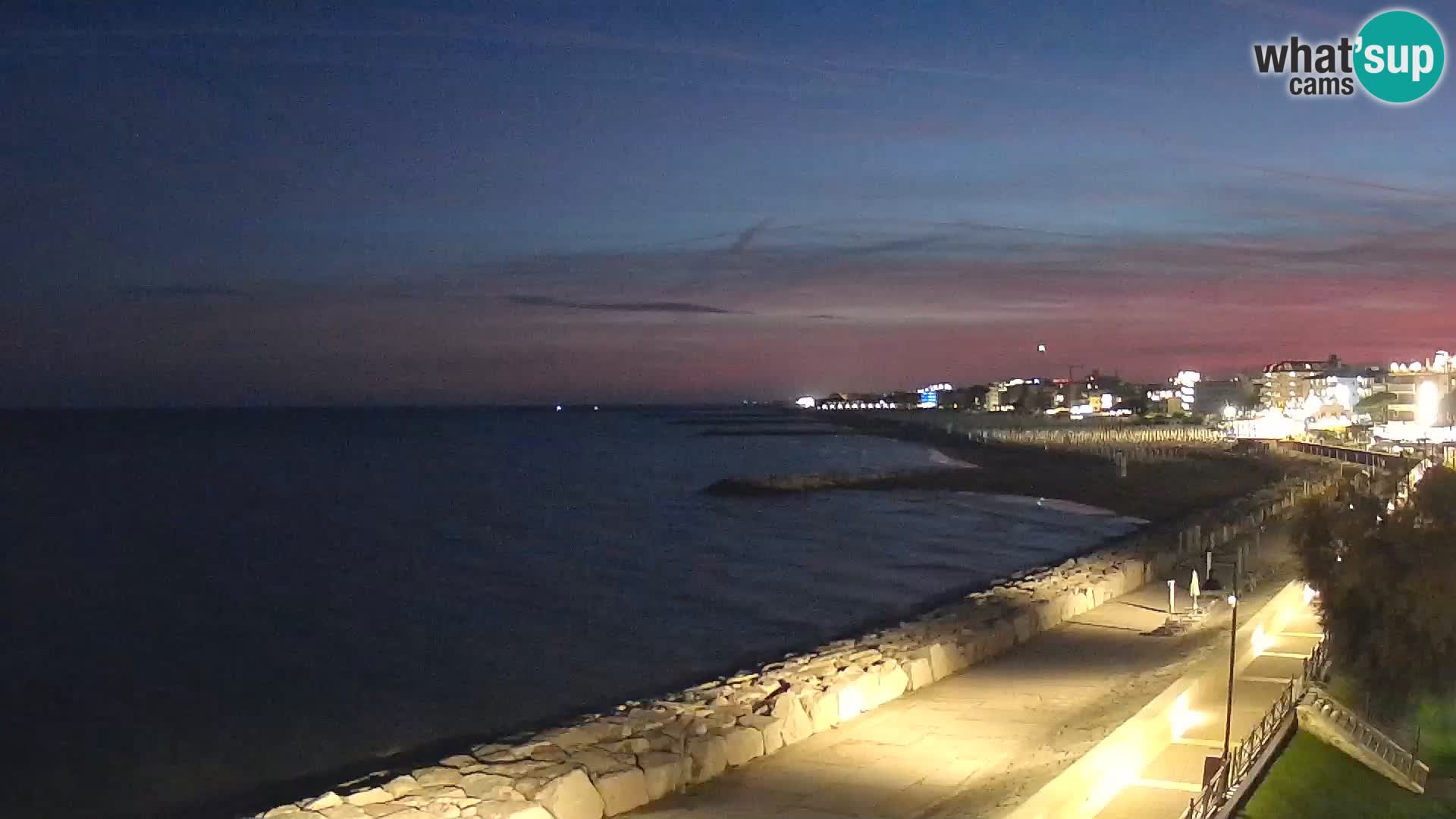 Webcam Caorle Ponente – panorama dall’ASS. Marinai di Caorle