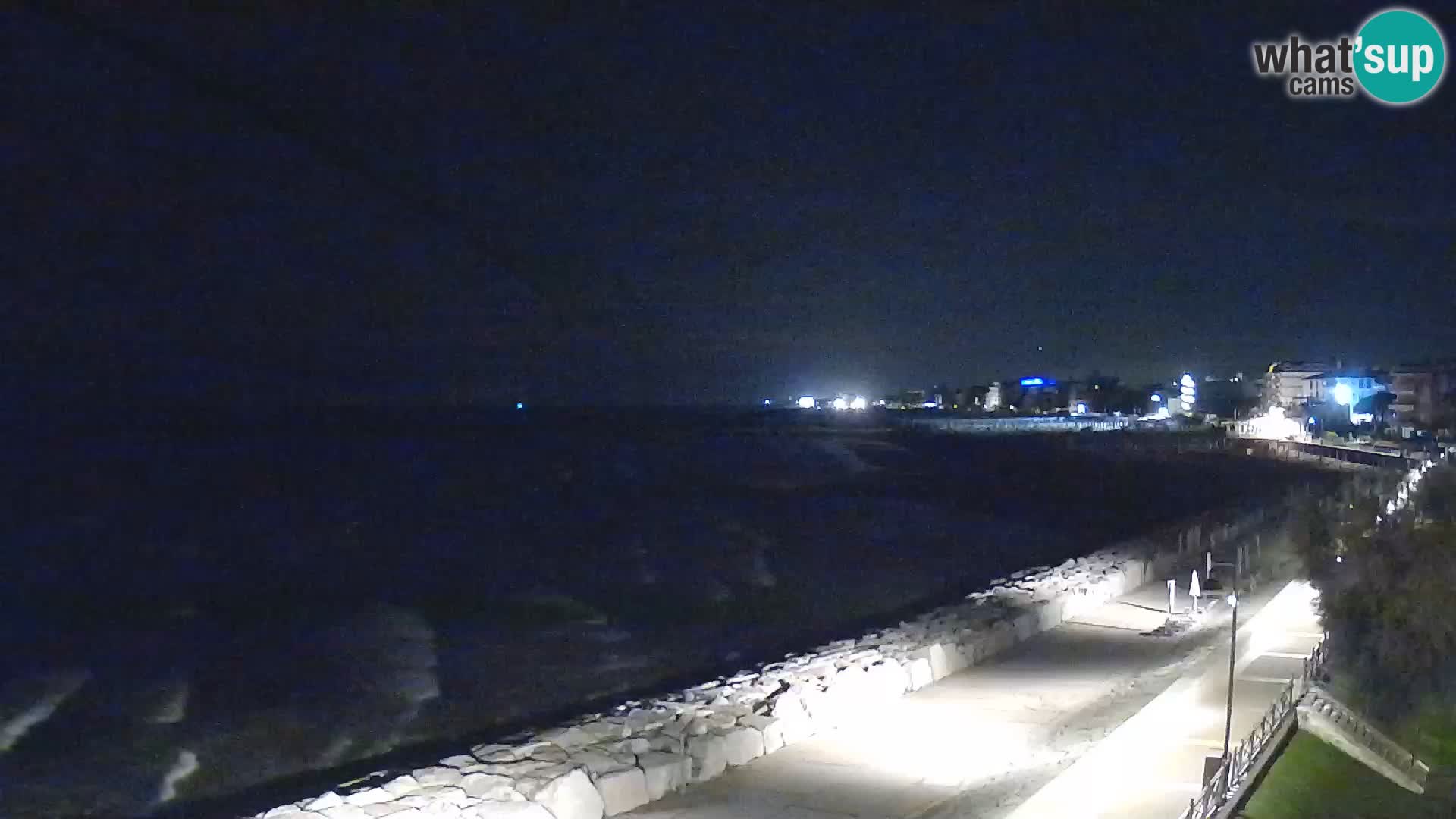 Webcam Caorle Ponente – View from Marinai di Caorle
