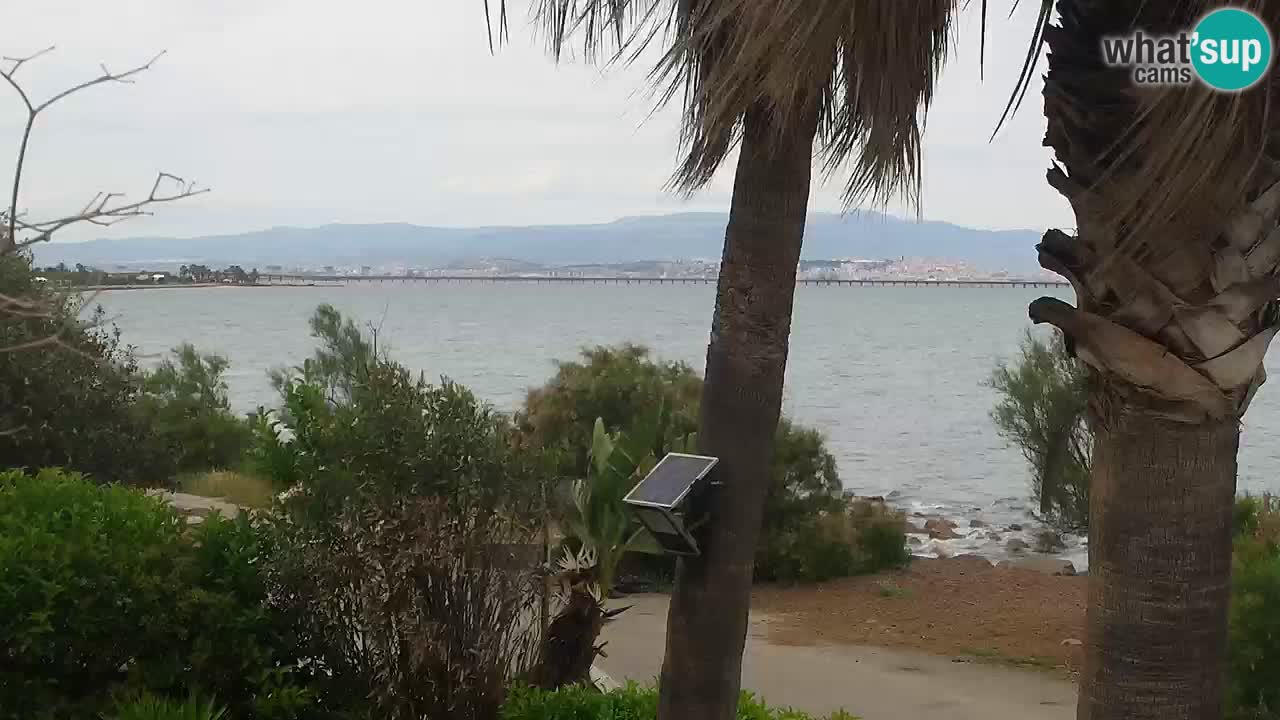 Web kamera uživo Capoterra – plaža La Maddalena – Sardinija – Italija