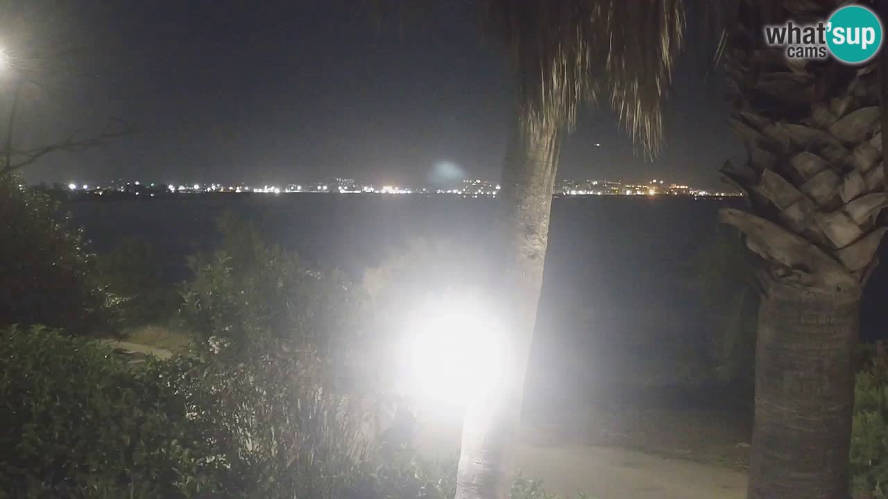 Live webcam Capoterra – Spiaggia della Maddalena – Sardegna – Italia