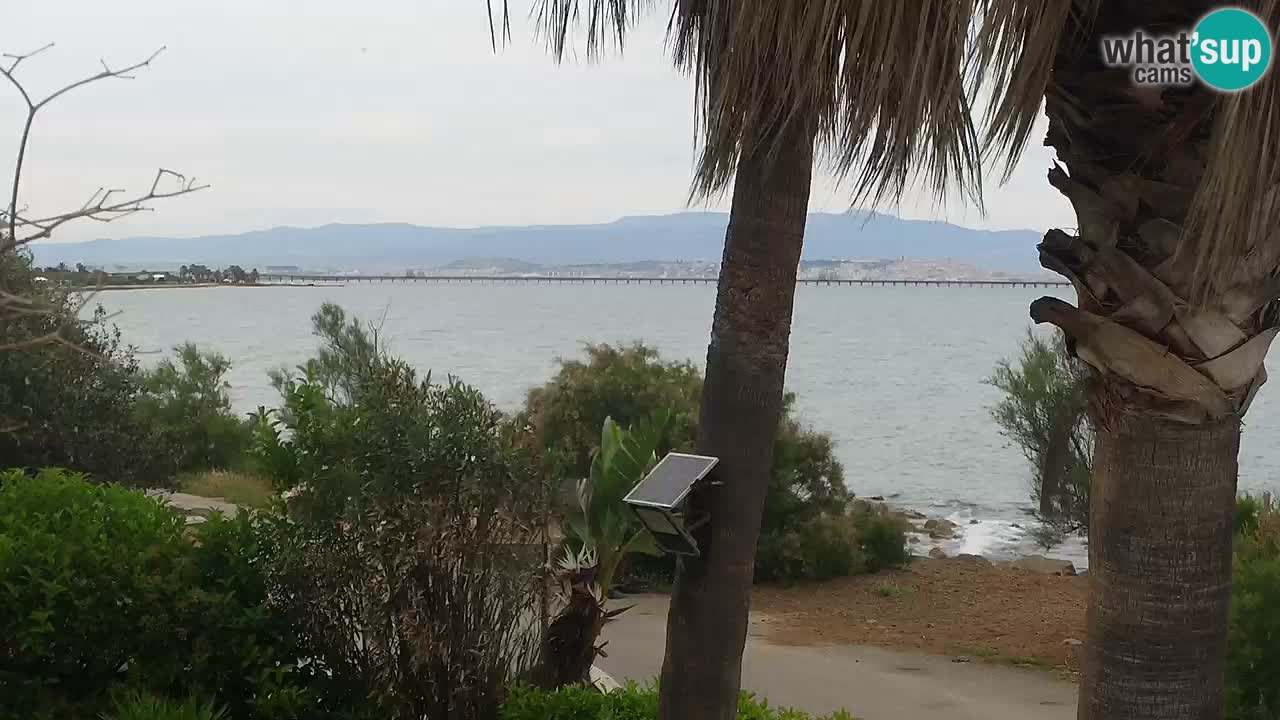 Webcam en vivo Capoterra – Playa La Maddalena – Cerdeña – Italia