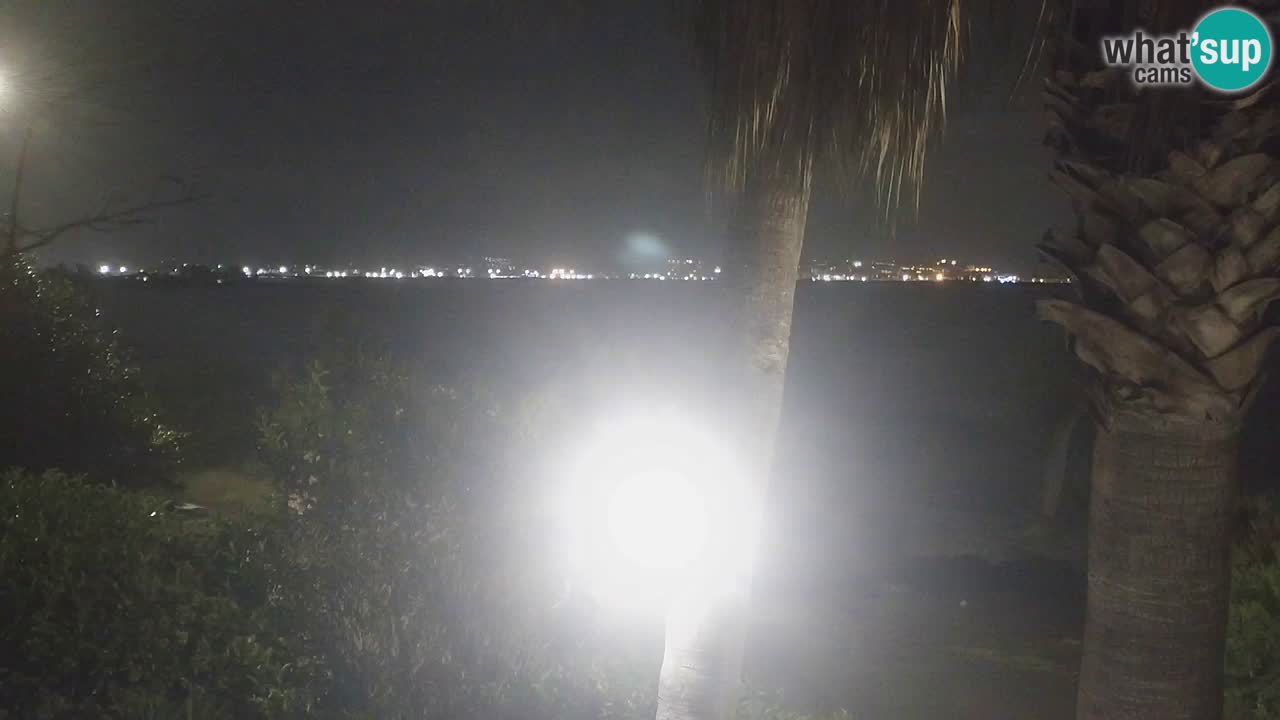 Live webcam Capoterra – Spiaggia della Maddalena – Sardegna – Italia