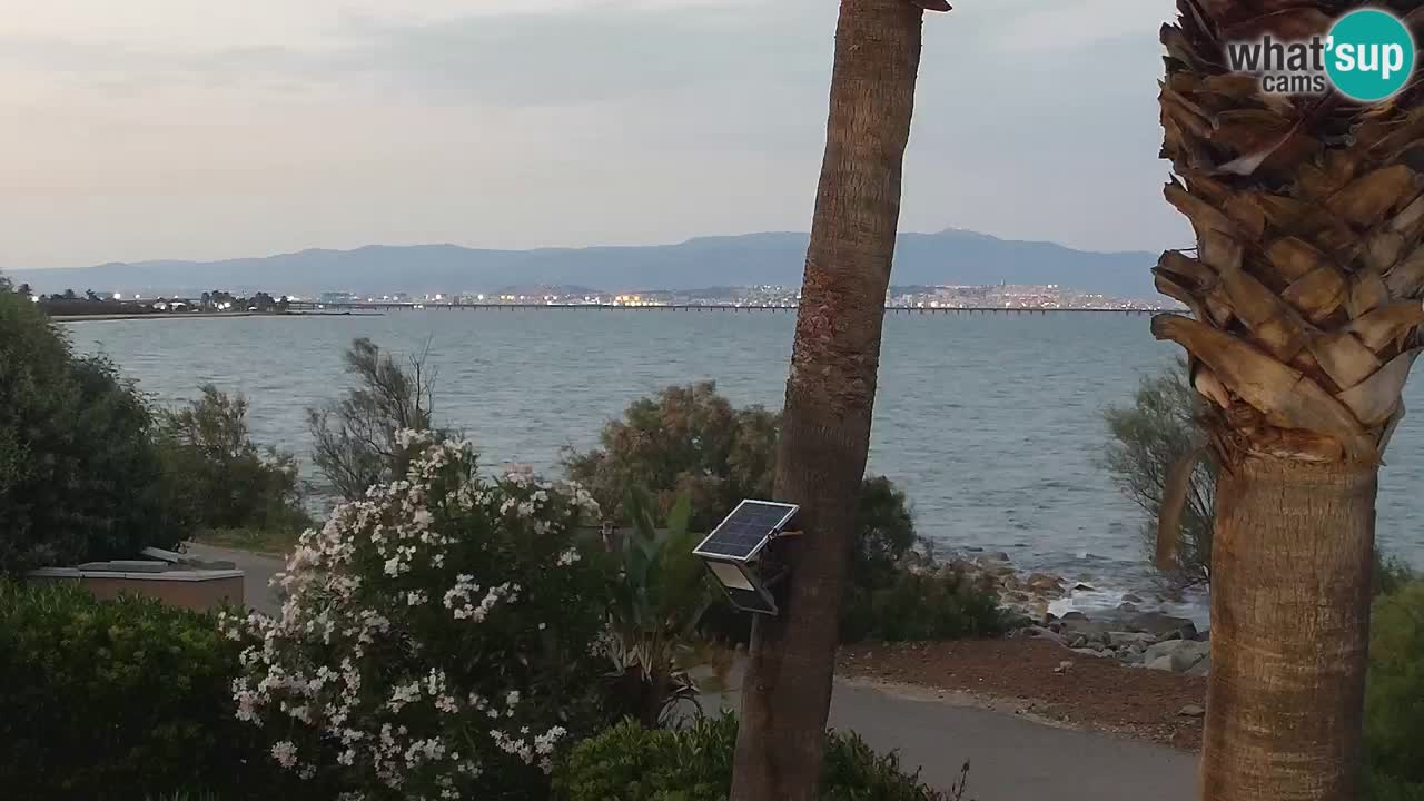 Live Webcam Capoterra – La Maddalena Strand – Sardinien – Italien