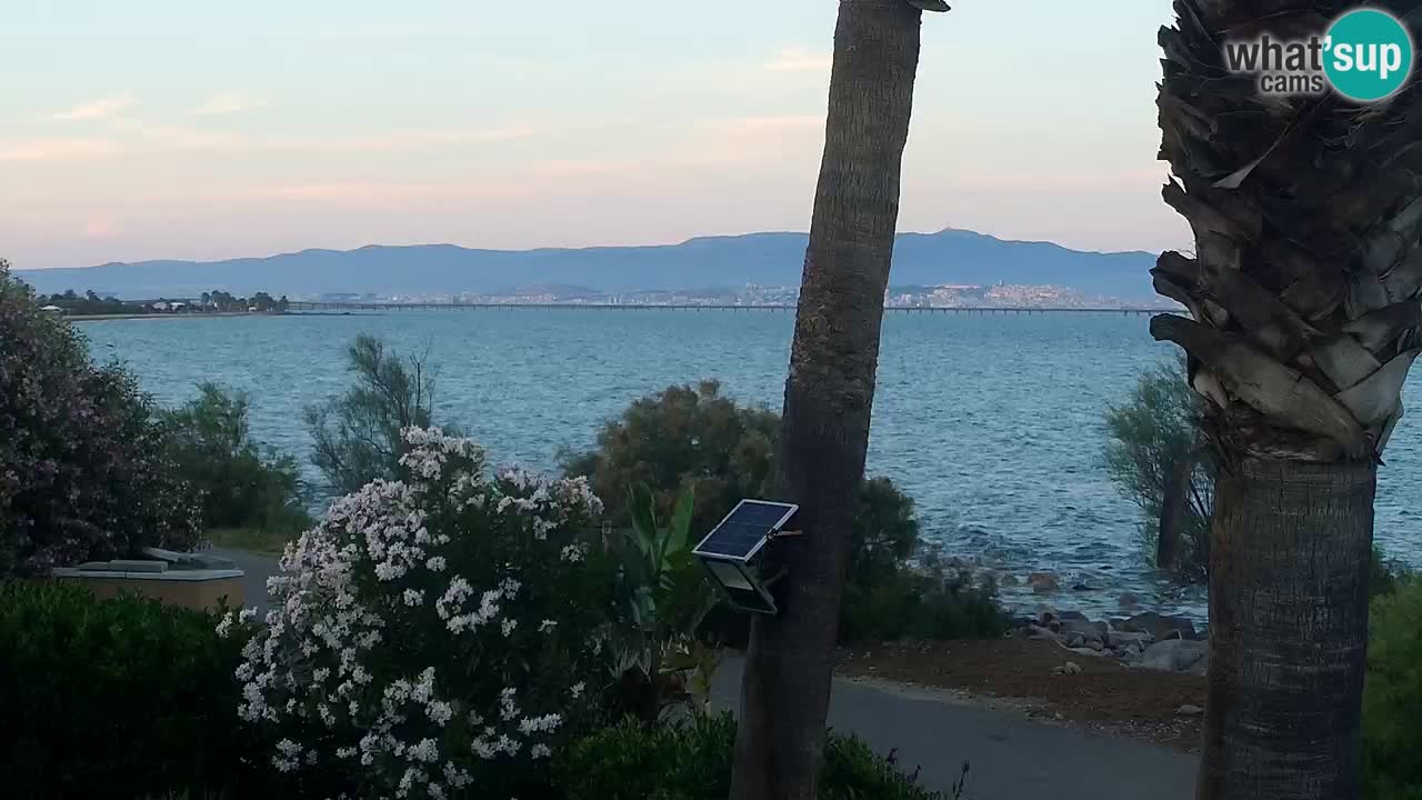 Live webcam Capoterra – La Maddalena beach – Sardinia – Italy