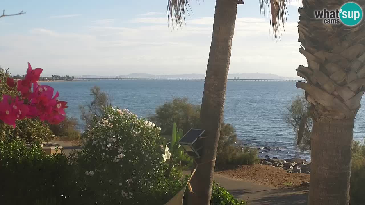 Live webcam Capoterra – La Maddalena beach – Sardinia – Italy