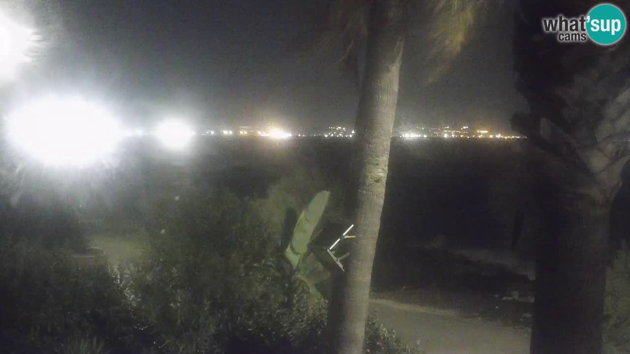 Webcam en vivo Capoterra – Playa La Maddalena – Cerdeña – Italia