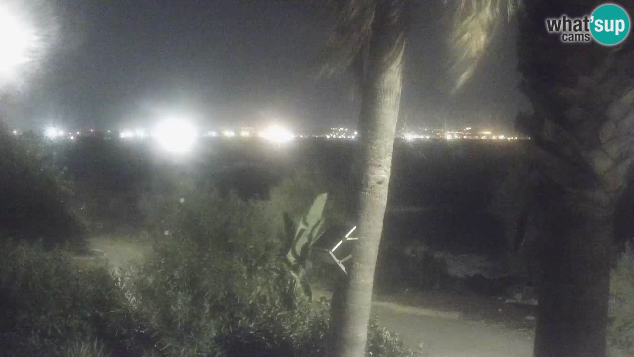 Webcam en vivo Capoterra – Playa La Maddalena – Cerdeña – Italia