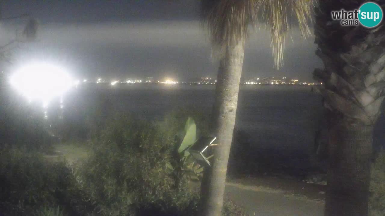 Webcam en vivo Capoterra – Playa La Maddalena – Cerdeña – Italia