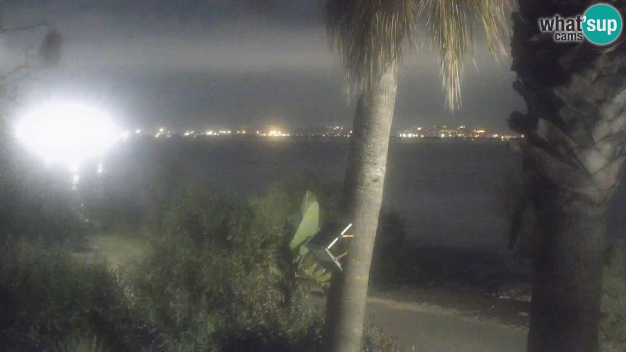 Webcam en vivo Capoterra – Playa La Maddalena – Cerdeña – Italia