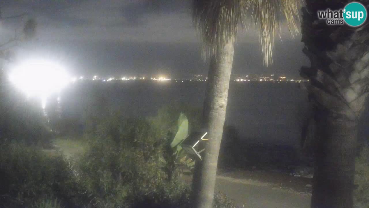 Webcam en vivo Capoterra – Playa La Maddalena – Cerdeña – Italia