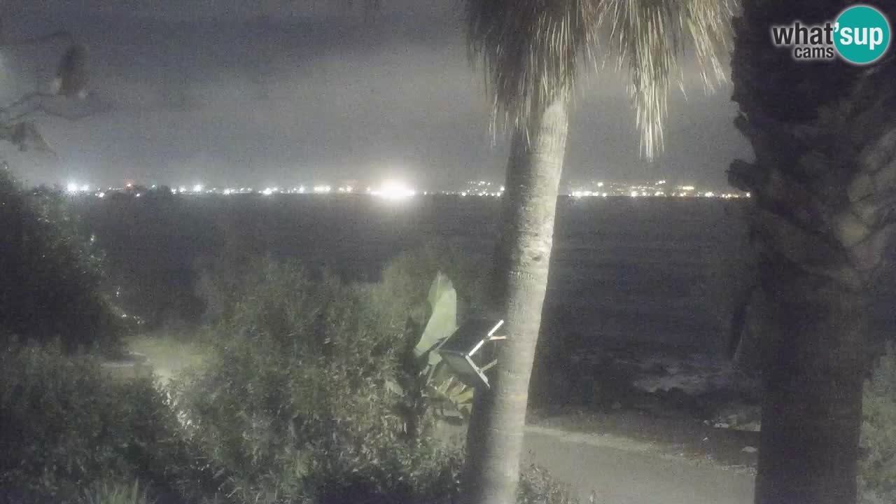 Webcam en vivo Capoterra – Playa La Maddalena – Cerdeña – Italia