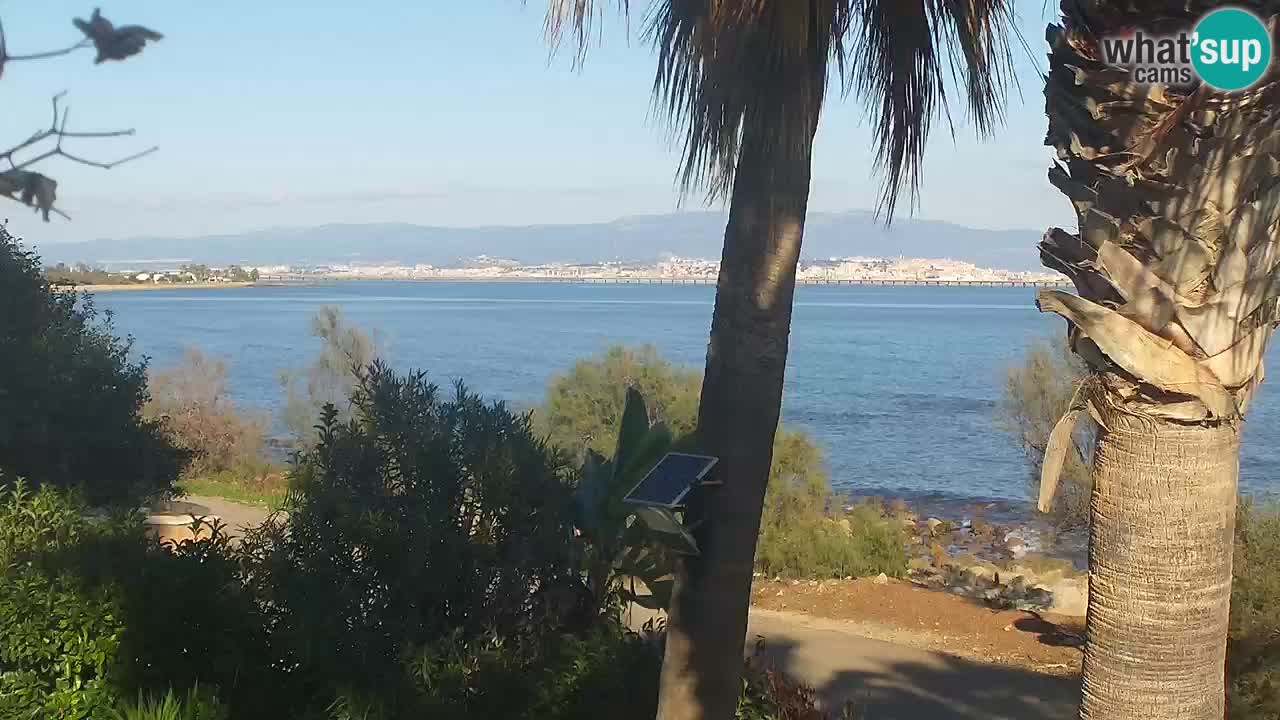 Webcam en vivo Capoterra – Playa La Maddalena – Cerdeña – Italia