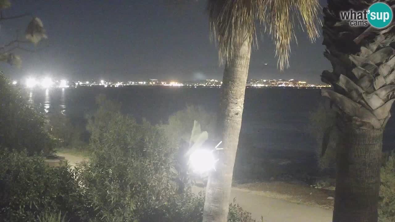 Webcam en vivo Capoterra – Playa La Maddalena – Cerdeña – Italia