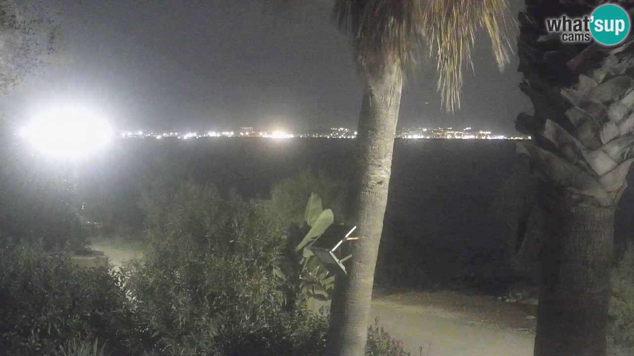 Webcam en vivo Capoterra – Playa La Maddalena – Cerdeña – Italia