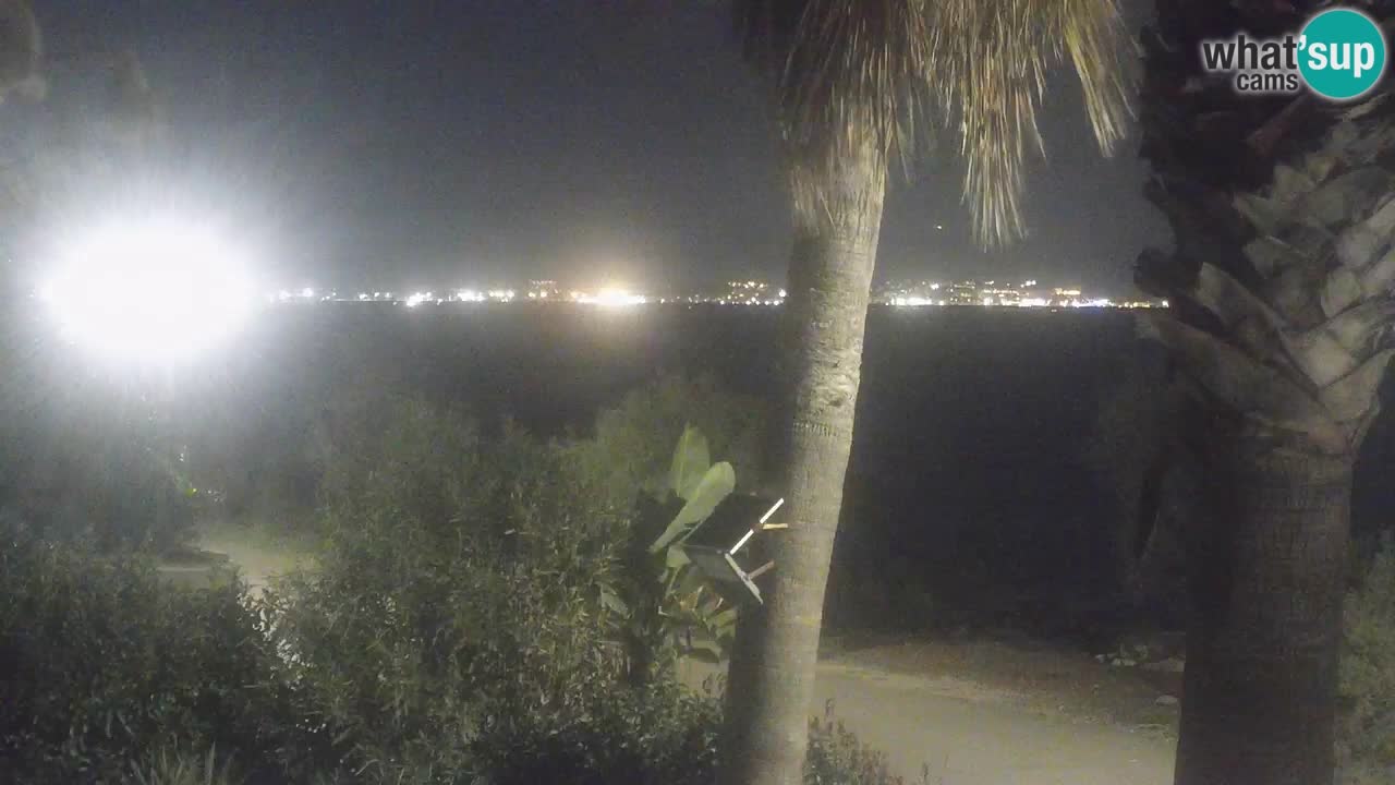 Webcam en direct Capoterra – Plage de La Maddalena – Sardaigne – Italie