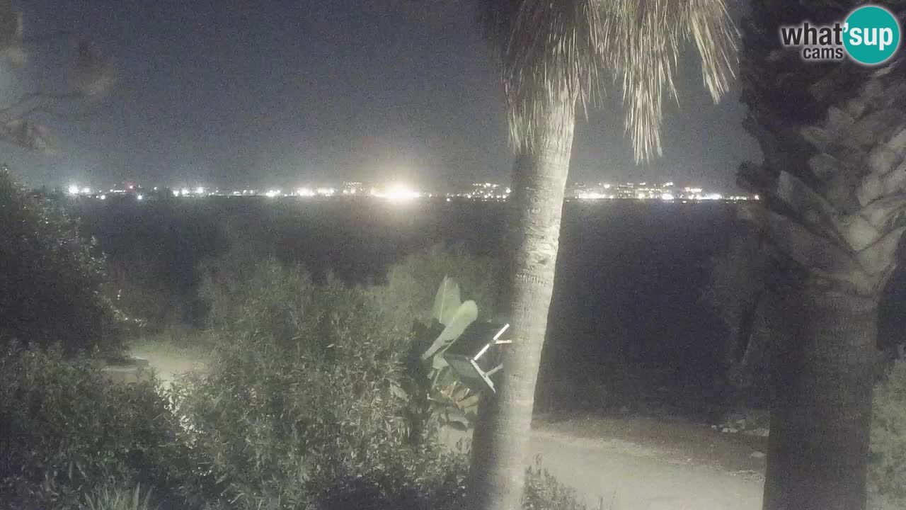 Webcam en vivo Capoterra – Playa La Maddalena – Cerdeña – Italia