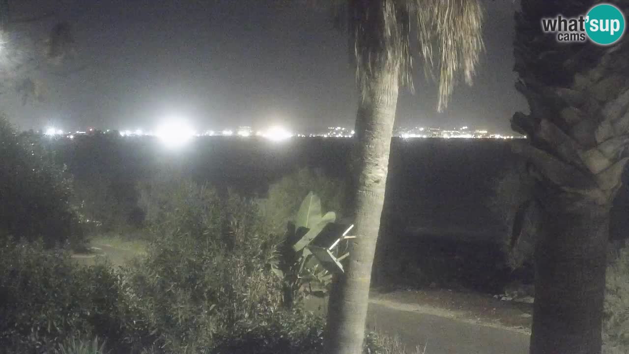 Webcam en vivo Capoterra – Playa La Maddalena – Cerdeña – Italia