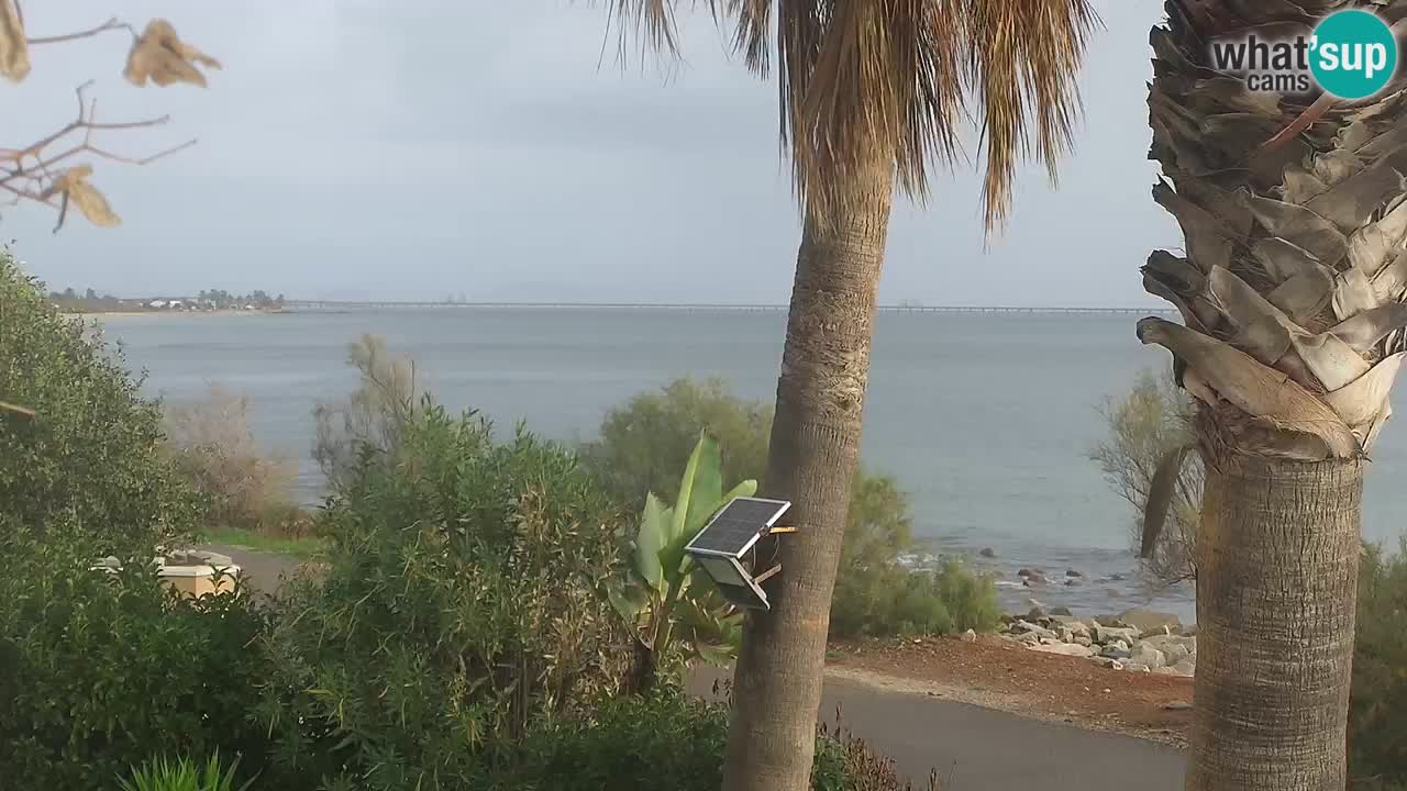 Webcam en vivo Capoterra – Playa La Maddalena – Cerdeña – Italia